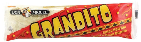 Don Miguel BURRITO SPICY RED HOT BEEF BEAN GRANDITO