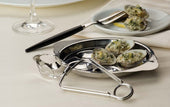 American MetalCraft SNAIL TONGS SATIN FINISH S/S