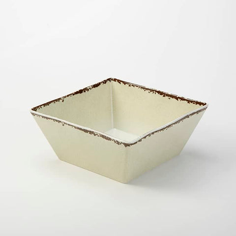 American MetalCraft BOWL SERVING MELAMINE ANTIQUE WHITE 125 OZ