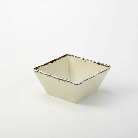 American MetalCraft BOWL SERVING MELAMINE ANTIQUE WHITE 58 OZ