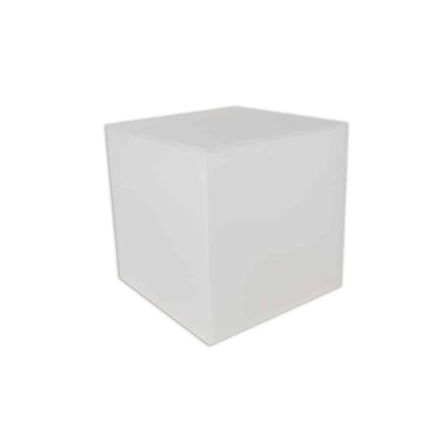 American Metalcraft Acrylic Frosted Cube Riser Set.