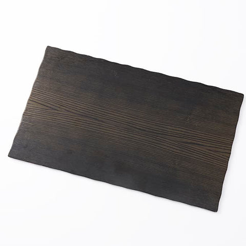 American MetalCraft BOARD SERVING MELAMINE WALNUT 20X12.5