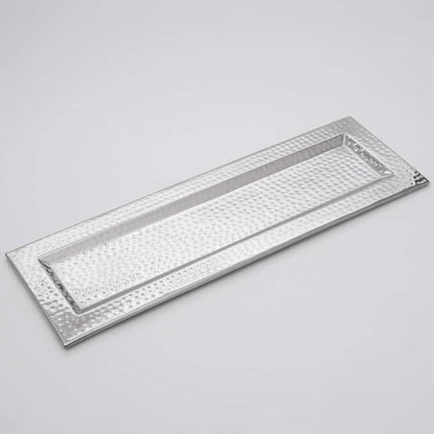 American MetalCraft TRAY HAMMERED S/S 22-3/4X7-1/2