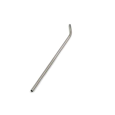 American Metalcraft Silver Stainless Steel Bended Straw, 10 inch Long -- 12 per case