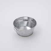 American MetalCraft TUB HANDLED GALVANIZED TIN 6X3