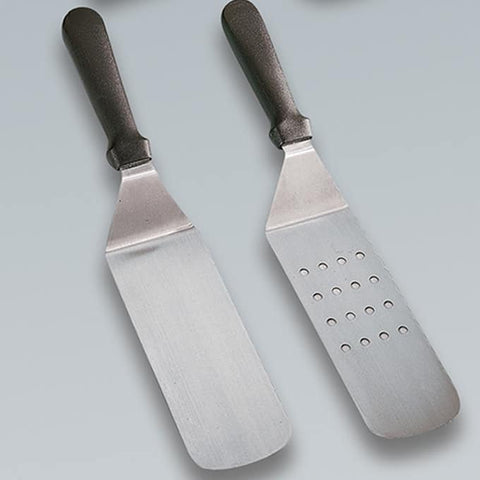 American MetalCraft TURNER PERFORATED OFFSET ROUNDED BLADE PLASTIC HANDLE S/S 8X3