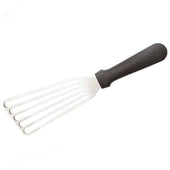 Spatula Slotted Fish Poly Brown 11.75