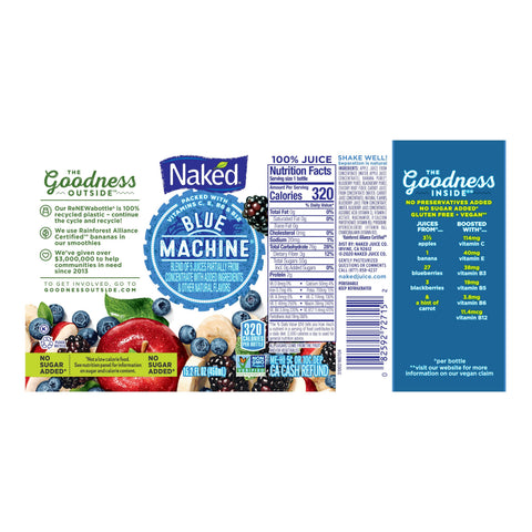 Naked Juice JUICE BLUE MACHINE