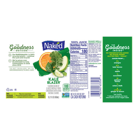 Naked Juice JUICE KALE BLEND 100%