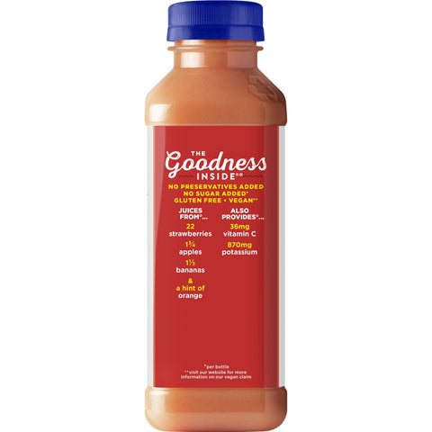 Naked Juice JUICE STRAWBERRY BANANA-C 100% PLASTIC BOTTLE