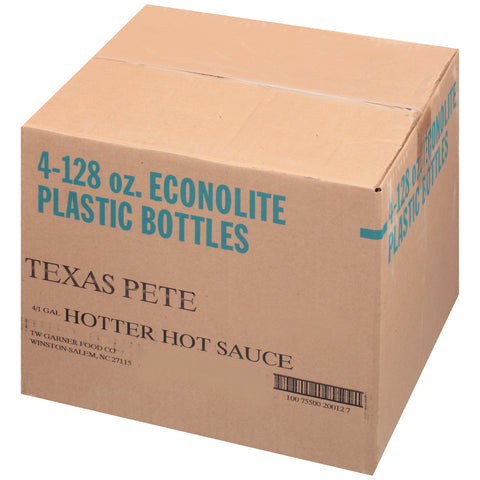 Texas Pete Hotter Hot Sauce, 1 Gallon -- 4 per case.