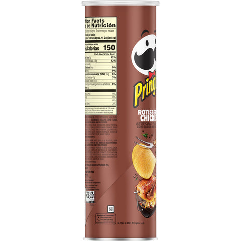 Chip Potato Pringles Crisps Rotissiere Chicken