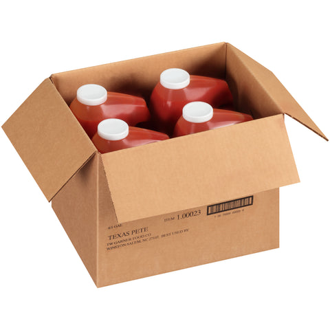 Texas Pete Hot Chicken Wing Sauce, 1 Gallon -- 4 Case