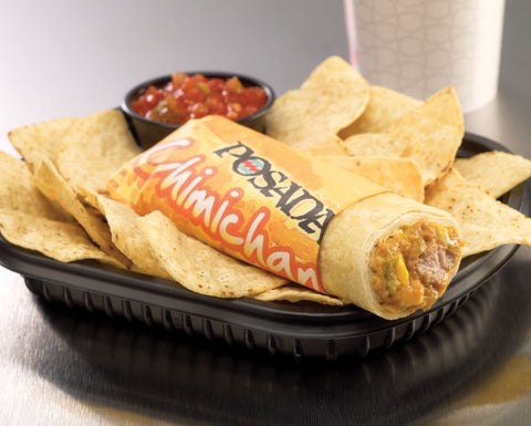 Windsor Posada Shredded Beef Chimichanga, 5 Ounce -- 48 per case.