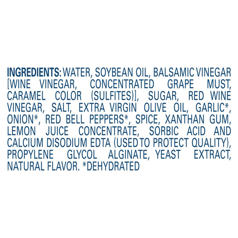 Hellmann's® DRESSING VINAIGRETTE BALSAMIC EZ POUR 84120335