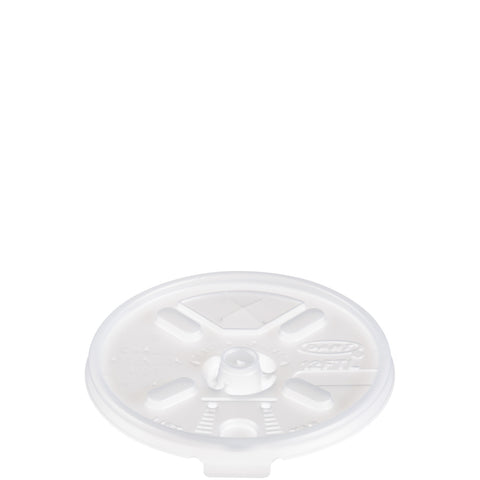 Translucent, Lift N Lock W/Straw Slot -- 1000 Per Case.