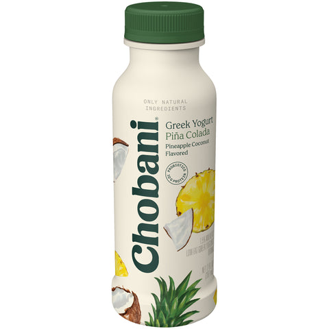 Chobani Pineapple Coconut Drinkable Greek Yogurt, 7 Fluid Ounce -- 8 per case