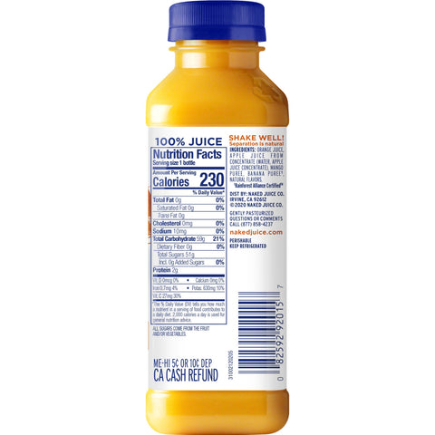Naked Juice JUICE ORANGE MANGO MOTION