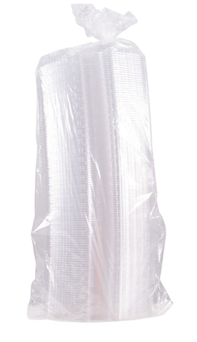Dart ClearSeal Oriented Polystyrene Clear Pie Wedge Hinged Lid Container, 6 2/3 Ounce -- 250 per case
