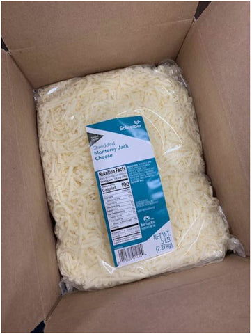 Schreiber CHEESE MONTEREY JACK FEATHER SHREDDED