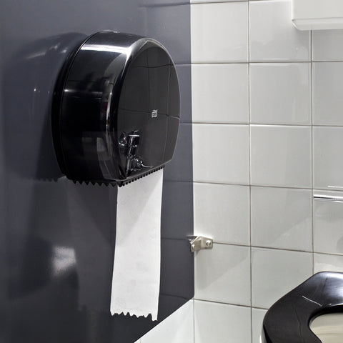 Tissue Bath Mini Jumbo Roll White 2 Ply 7.36