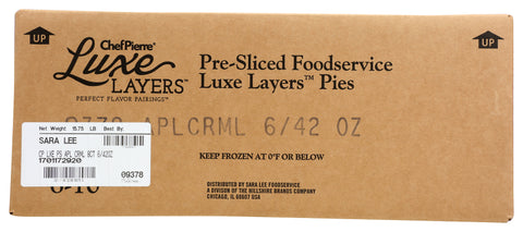 Chef Pierre PIE APPLE W/ SALTED CARAMEL 10