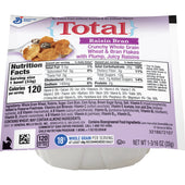 General Mills Total Raisin Bran Cereal, Bowl Pak, 1.19 Ounce -- 96 per case.