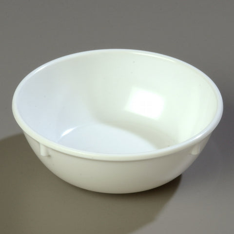 Carlisle BOWL NAPPIE DALLAS WARE® MELAMINE WHITE 10 OZ