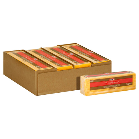 Kraft Chedasharp Sliced Cheese, 5 Pound -- 4 per case.