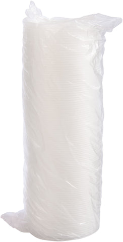 Dart Container Expanded Polystyrene Foam Round Translucent Slot Lid Only -- 500 per case