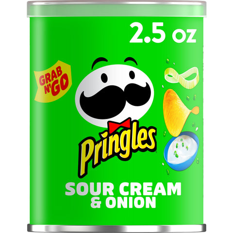 Pringles® CHIP POTATO SOUR CREAM & ONION GRAB & GO