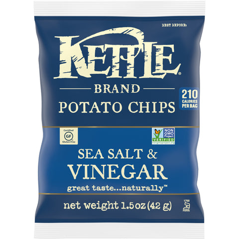 Kettle Foods CHIP POTATO KETTLE SEA SALT & VINEGAR