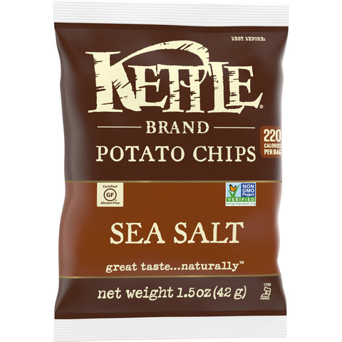 Kettle Foods CHIP POTATO KETTLE SEA SALT