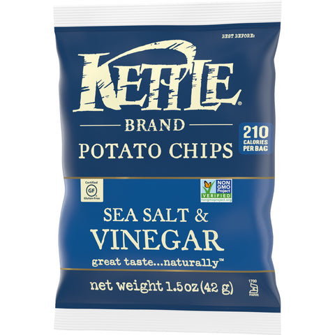 Kettle Foods CHIP POTATO KETTLE SEA SALT & VINEGAR