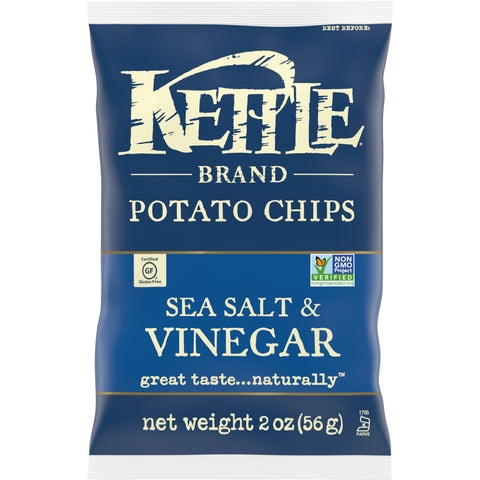 Kettle Foods CHIP POTATO SEA SALT & VINEGAR
