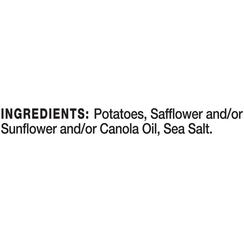 Chip Potato Kettle Sea Salt