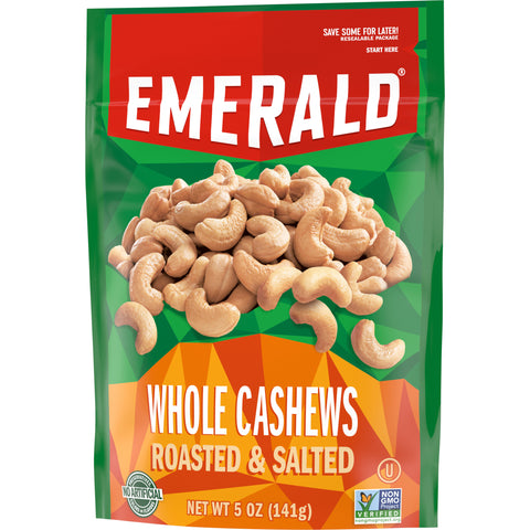 Emerald NUT CASHEW WHOLE ROASTED & SALTED