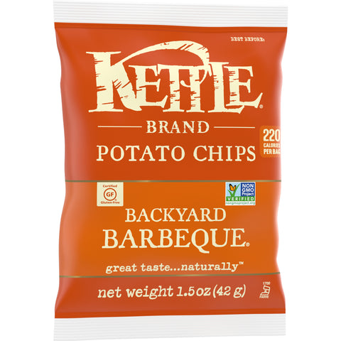 Kettle Brand Backyard Barbeque Potato Chips, 1.5 Ounce -- 24 per case