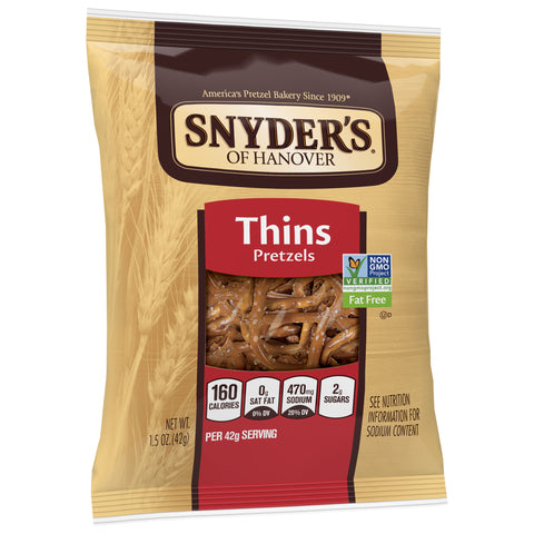 Snyder's of Hanover PRETZEL TWIST THINS SINGLE SERVE