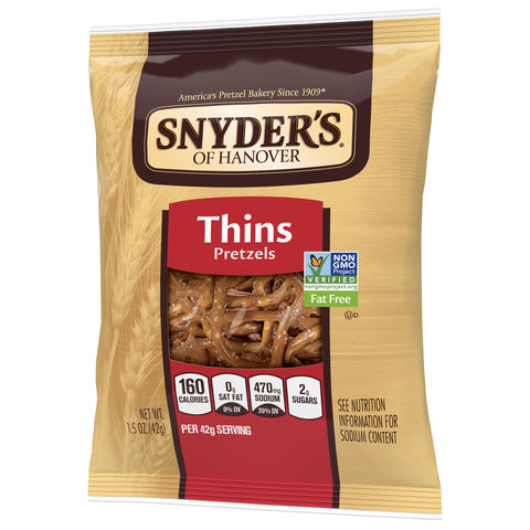 Snyder's of Hanover PRETZEL TWIST THINS SINGLE SERVE