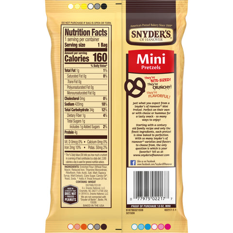 Pretzel Twist Mini Salted
