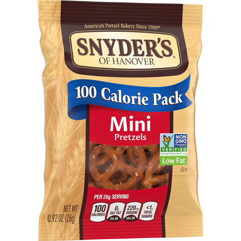 Snyder's of Hanover PRETZEL MINI 100 CALORIE FAT FREE