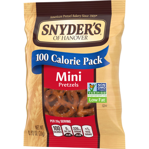 Snyder's of Hanover PRETZEL MINI 100 CALORIE FAT FREE