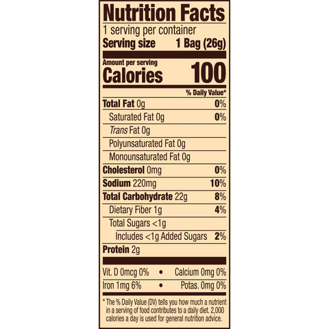 Snyder's of Hanover PRETZEL MINI 100 CALORIE FAT FREE