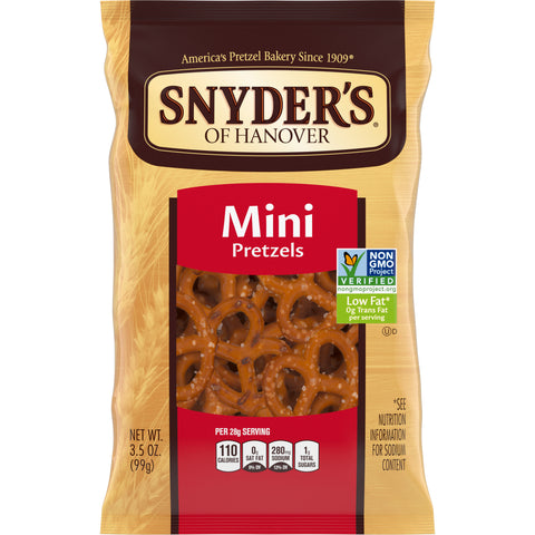 Pretzel Mini Plain Salted Ss Bag