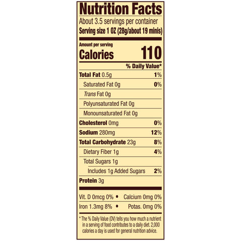 Snyders Of Hanover Mini Pretzel with Hole, 3.5 Ounce -- 8 per case.