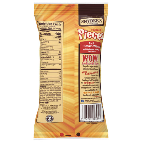 Pretzel Pieces Hot Buffalo Wing