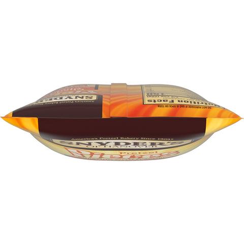 Snyders of Hanover Cheddar Cheese Pretzel Pieces, 8 Ounce -- 6 per case.