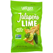 Late July Snacks CHIP TORTILLA LATE JULY JALAPENO LIME