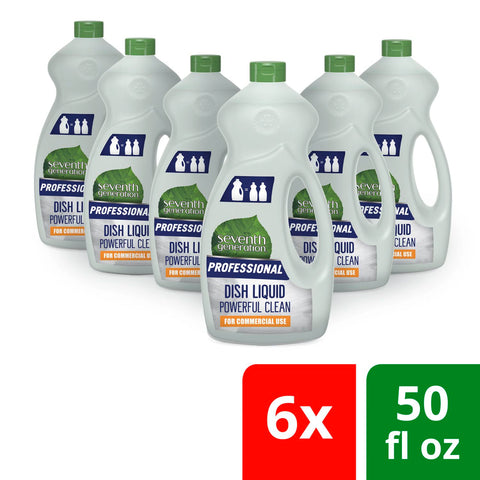 Seventh Generation DETERGENT DISHWASHING LIQUID FREE & CLEAR JUMBO BOTTLE